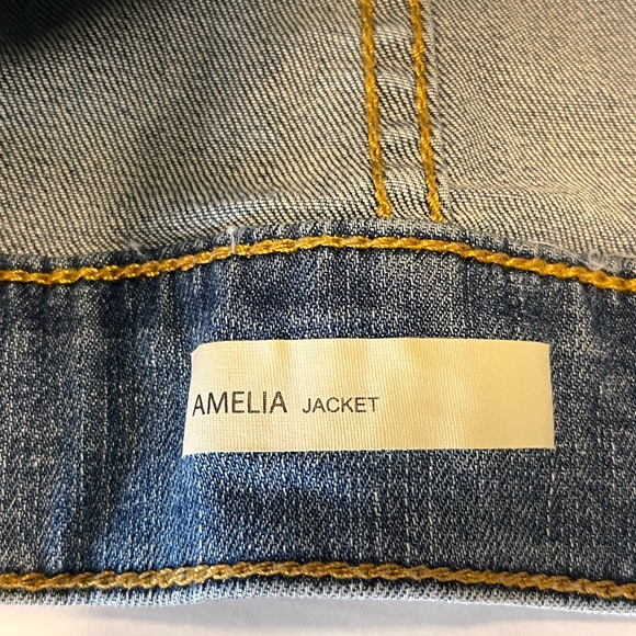 KUT From The Kloth | Amelia Blue Denim Jacket S - Picture 7 of 10